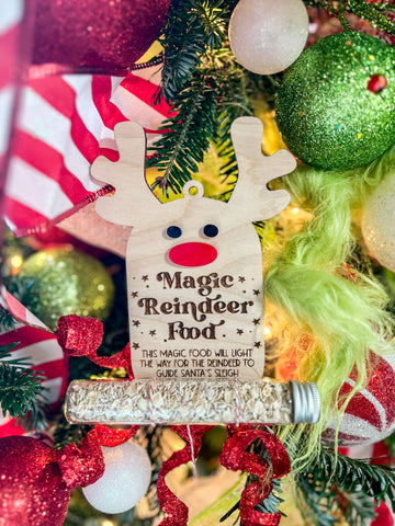 Magic reindeer food!