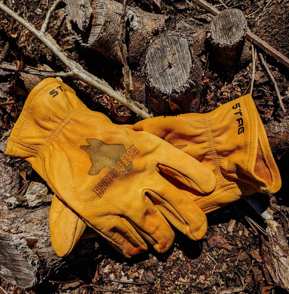 Personalized men’s work gloves