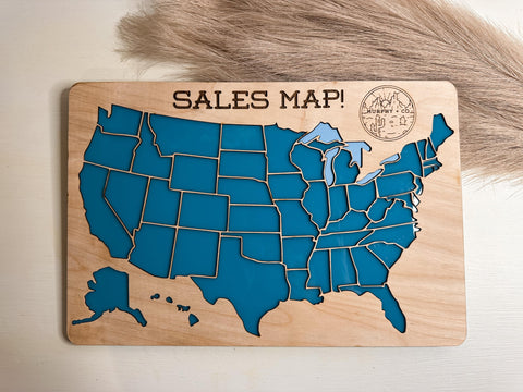 Sales Map Puzzle