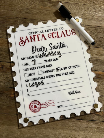 Letter to Santa