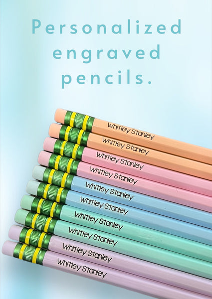 WS Engraved Pencils