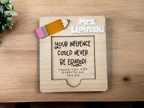 Post it note holder