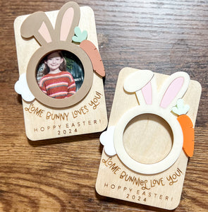 Easter frame fridge magnet