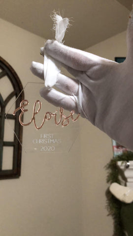2023 Baby's First Christmas Ornament