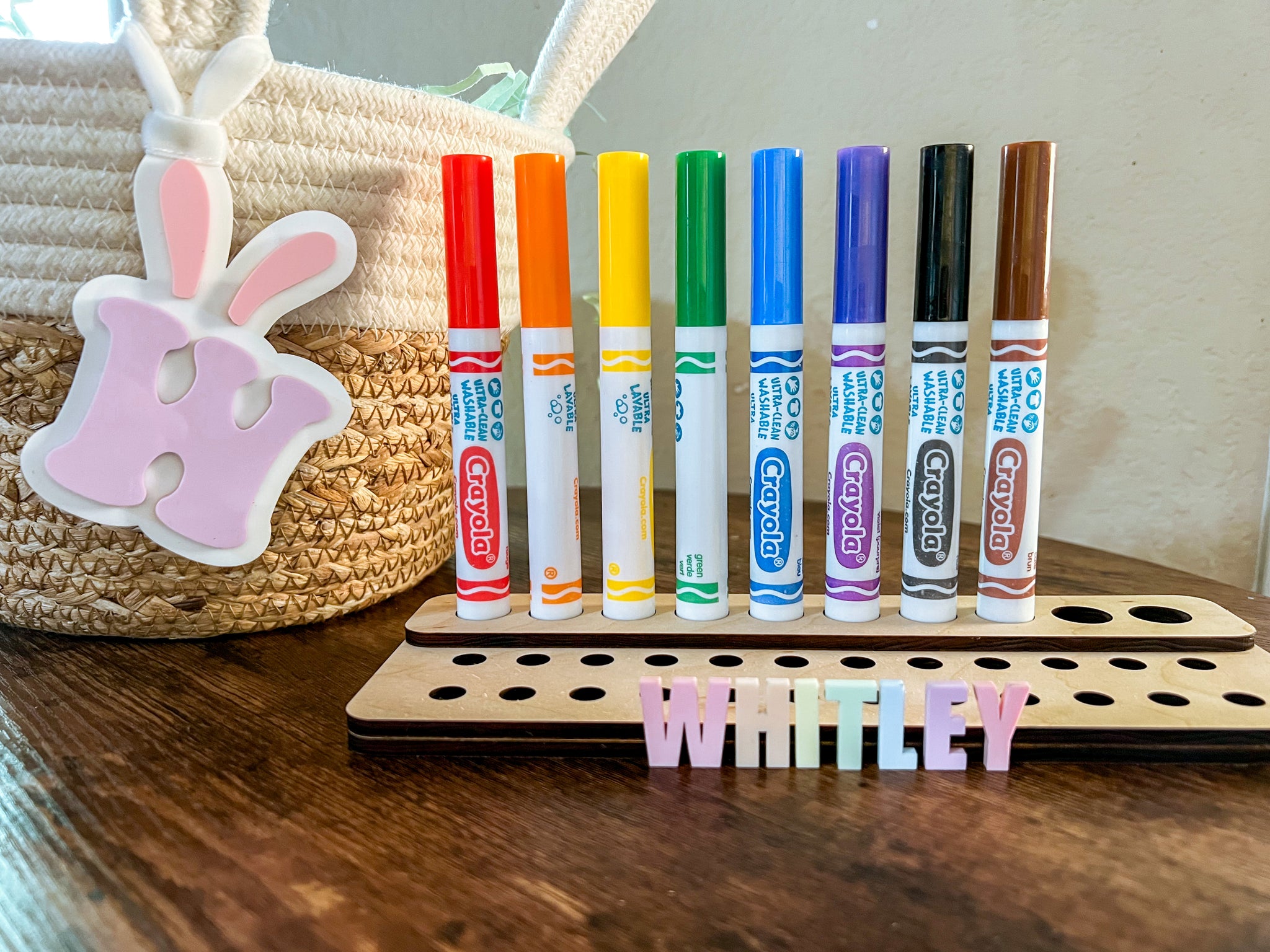 Marker & crayon holder